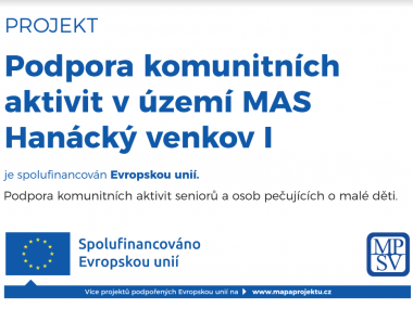 Podpora komunitních aktivit v území MAS Hanácký venkov I